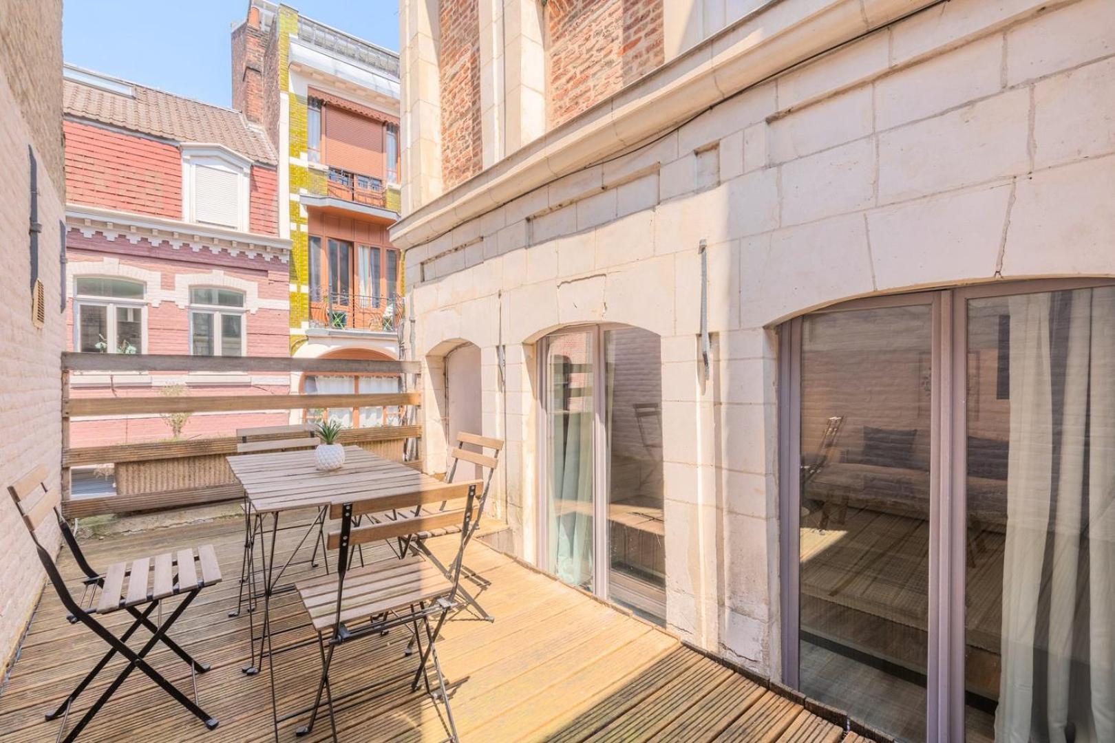 Atypical Triplex Near Grand Place With Terrace Лілль Екстер'єр фото